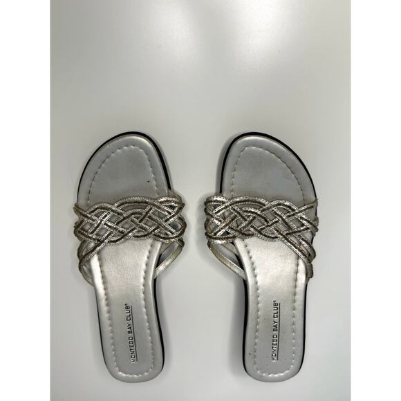 Women's 6.5W  Silver Montego Bay Club Sandals - Picture 1 of 12
